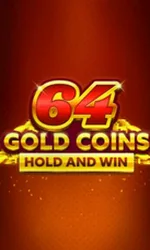 64 Gold Coins Hold and Win